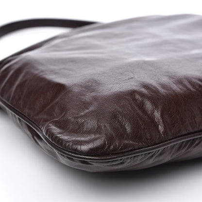 Gucci Calfskin Medium New Britt Hobo Dark Brown 7 of 13