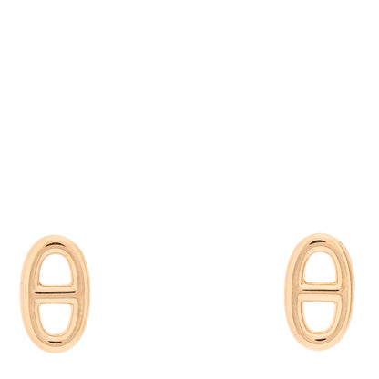 Hermes 18K Rose Gold TPM Farandole Stud Earrings 1 of 5