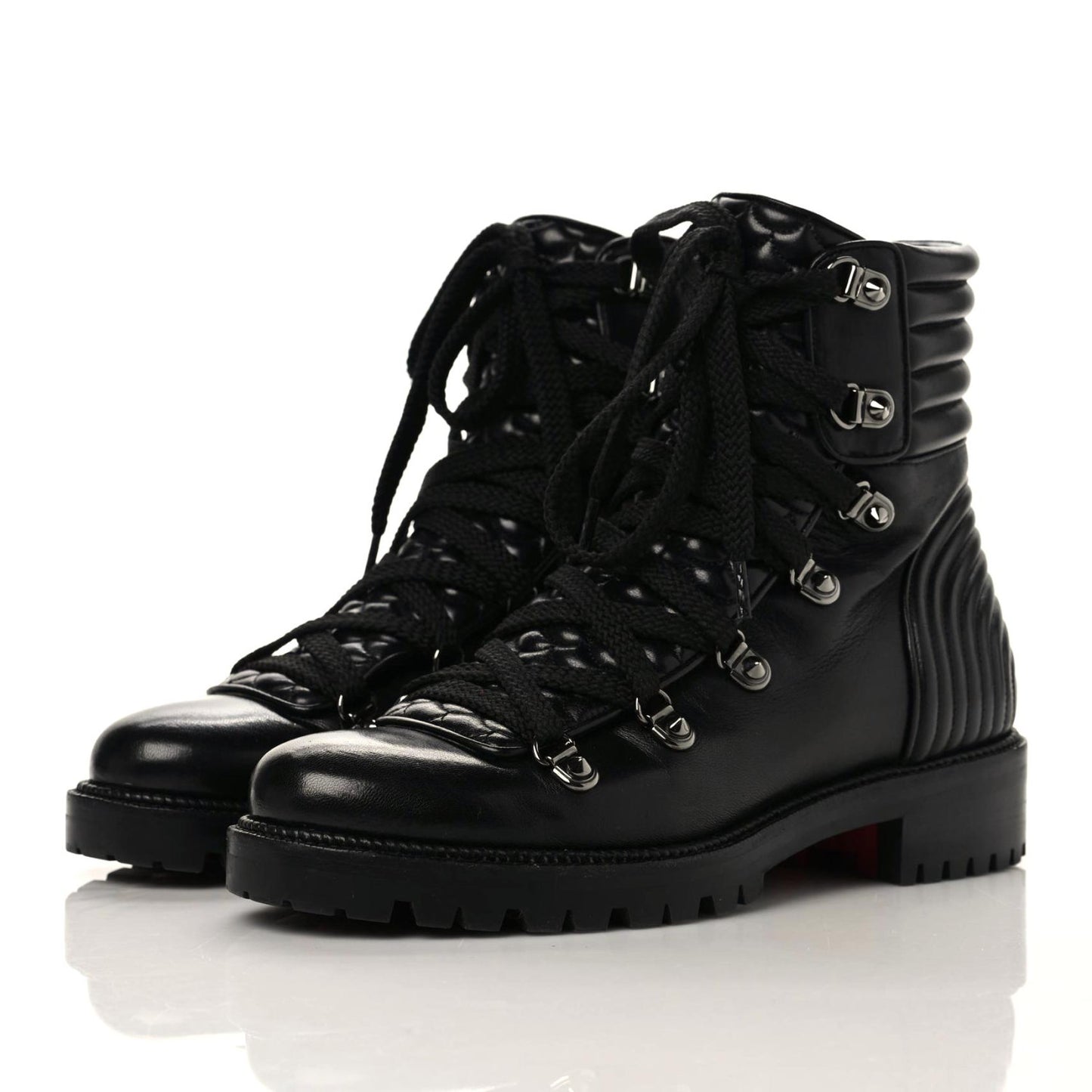 Nappa Mad Flat Boots 36.5 Black