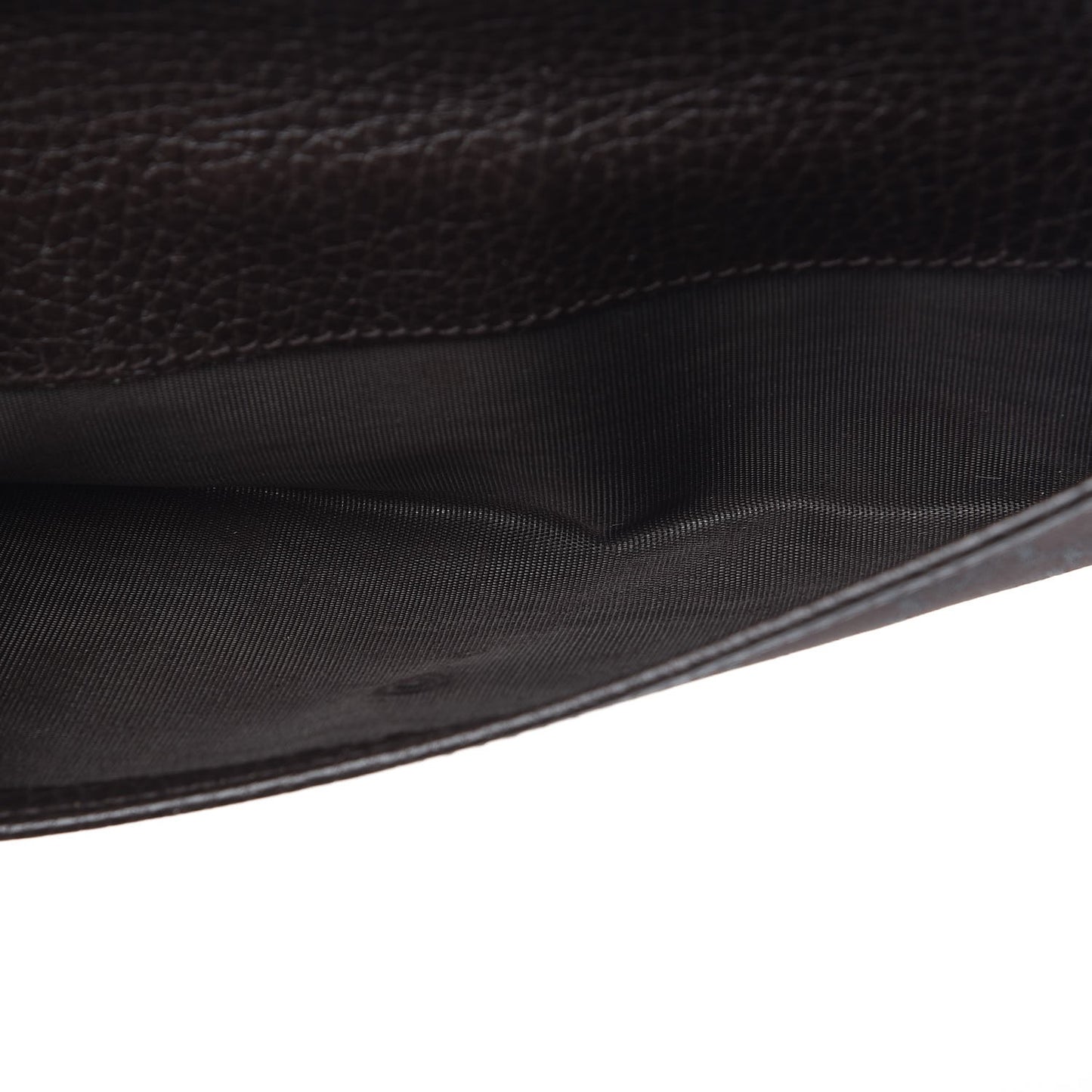 Canvas Monogram Calfskin Continental Wallet Brown