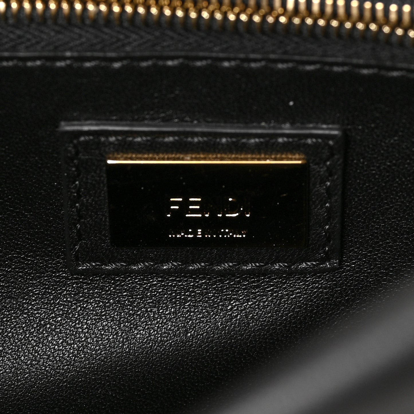 Nappa Mini Peekaboo Iconic Satchel Black