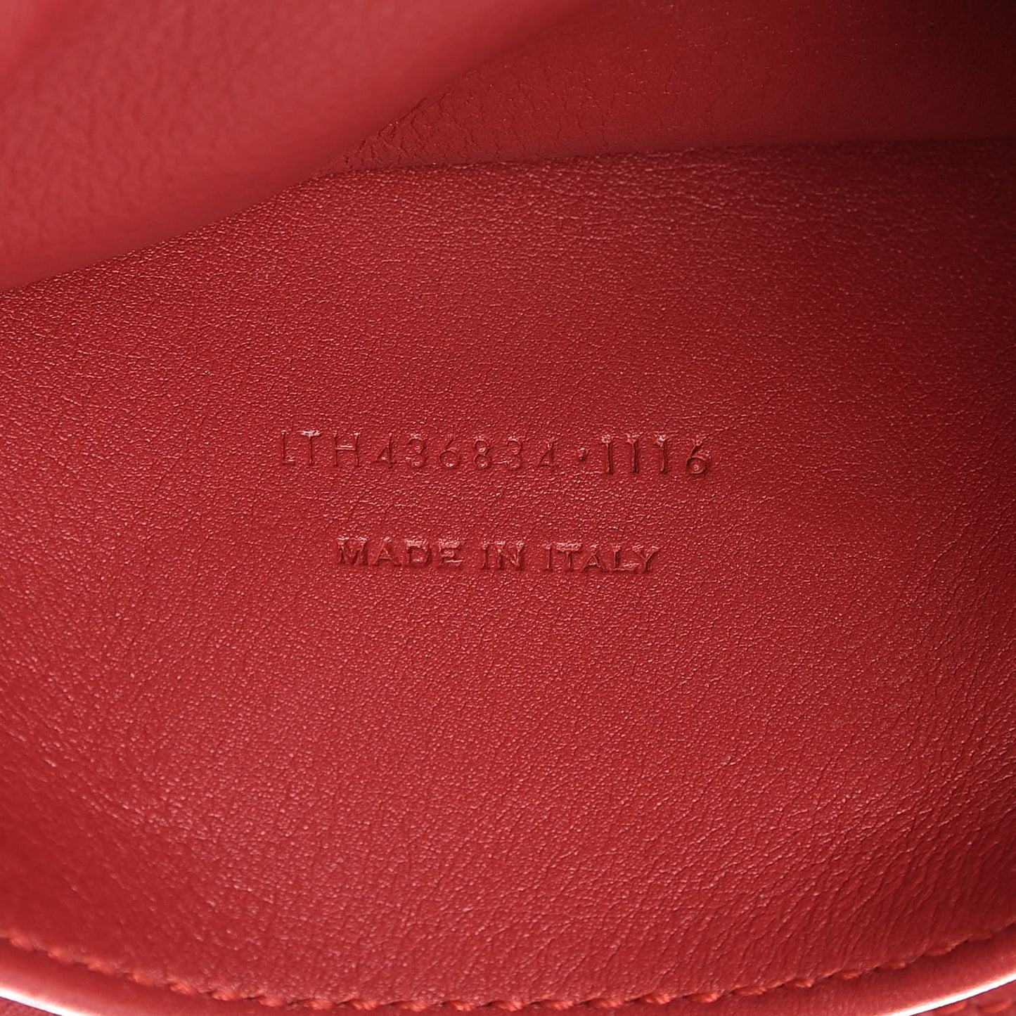 Calfskin Suede Baby Monogram Downtown Cabas Red