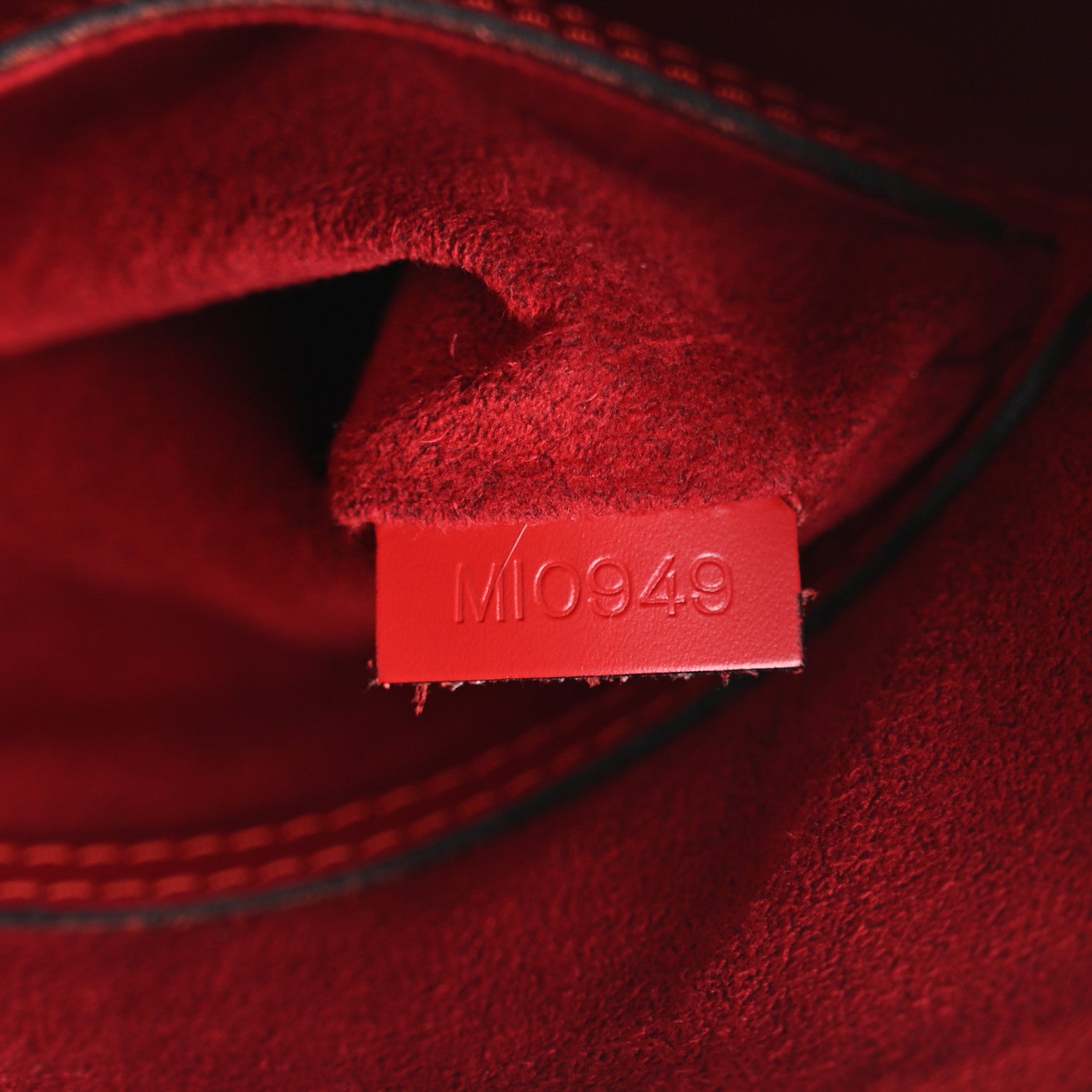 Louis Vuitton Epi Alma PM Castillan Red 7 of 10