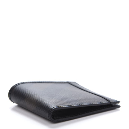 Burberry Smoked Check Bi-Fold Wallet Black 4 of 9