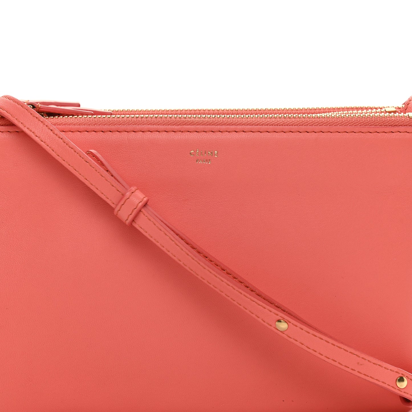 Lambskin Small Trio Crossbody Bag Lipstick