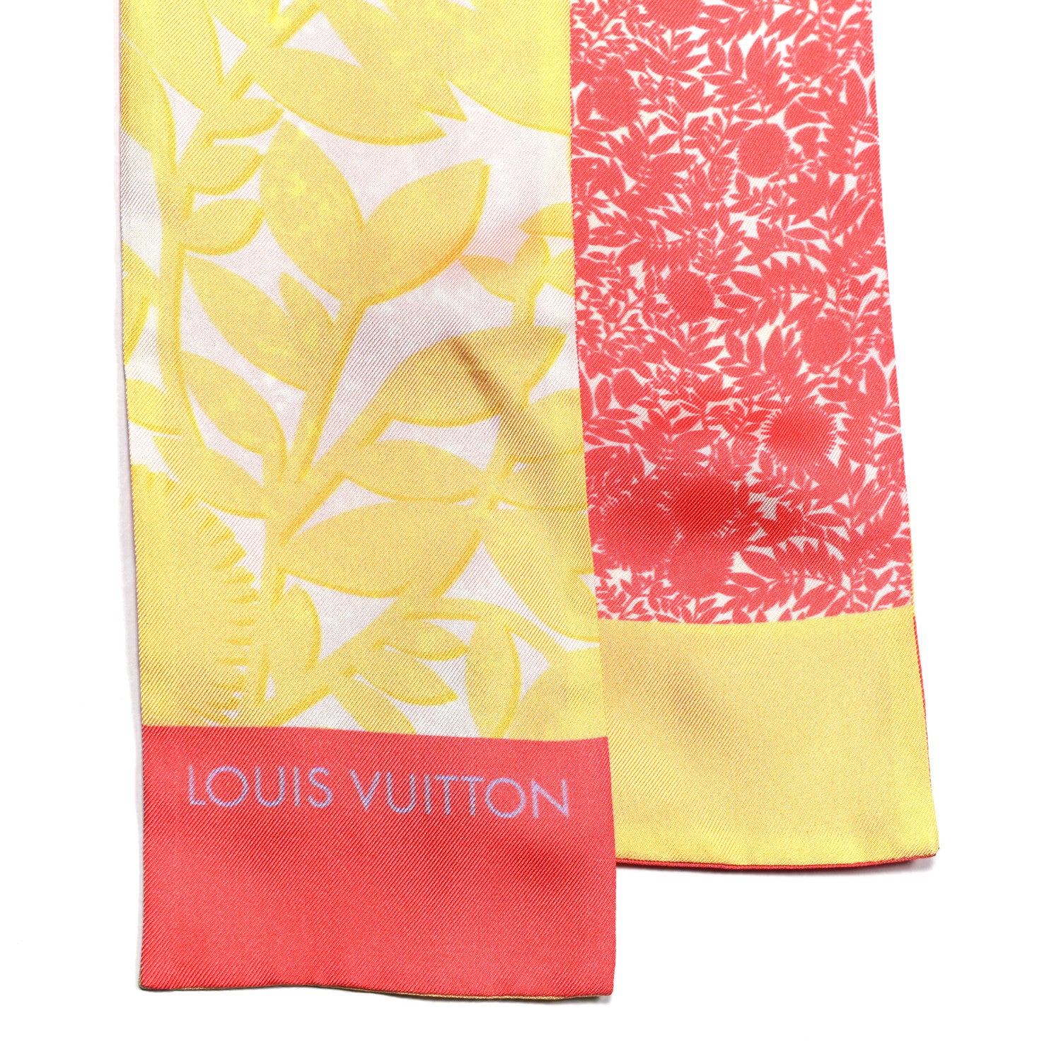 Louis Vuitton Silk Bandeau Yellow 2 of 6