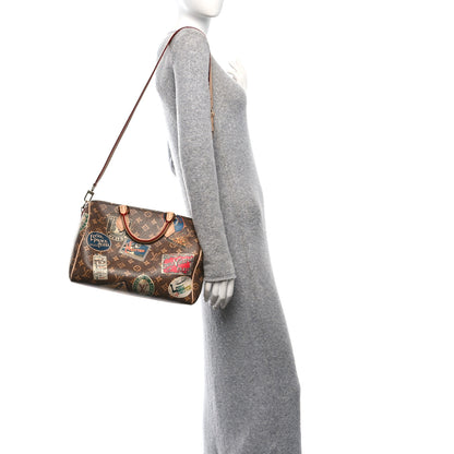 Louis Vuitton Monogram Hotel Labels Speedy Bandouliere 30 3 of 12