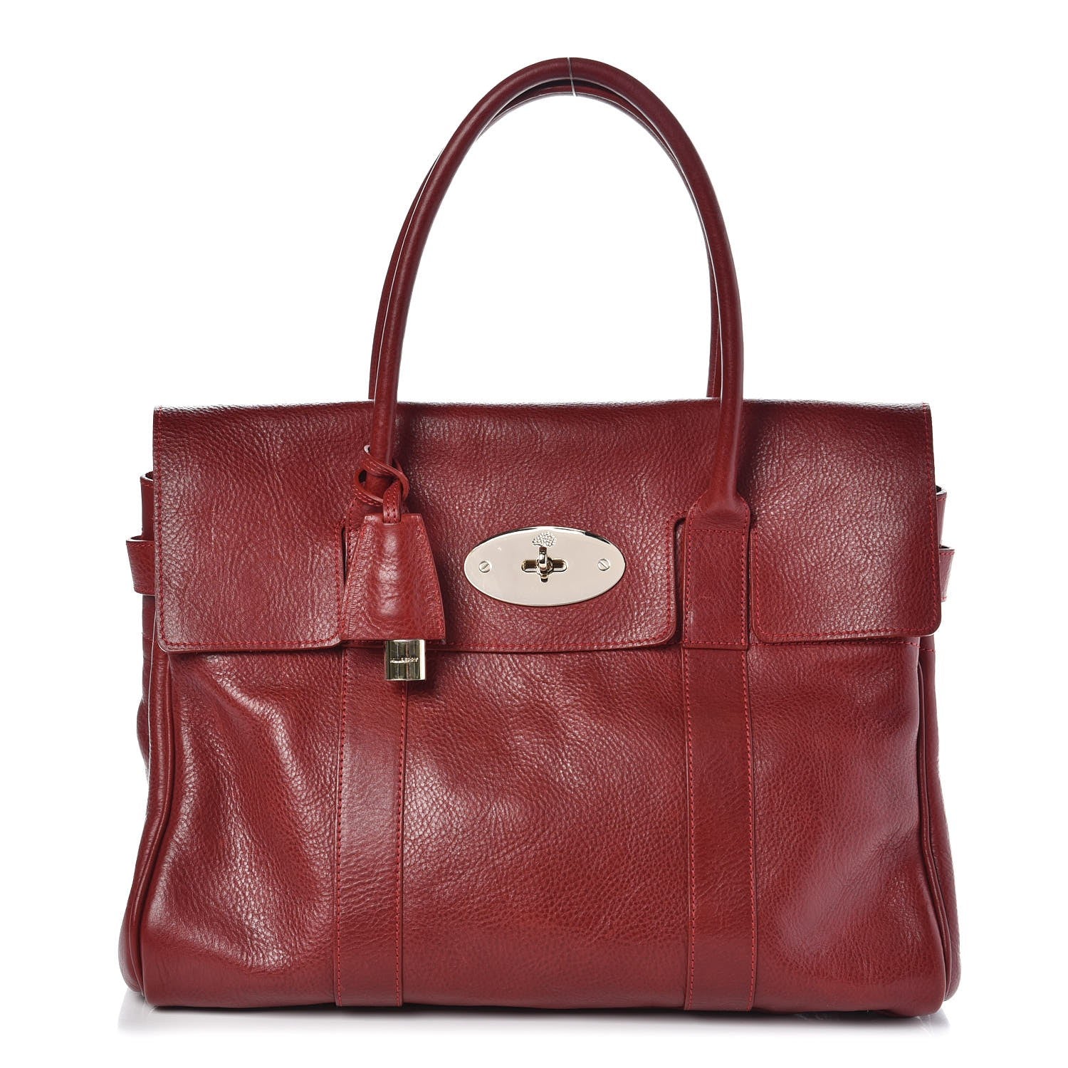 Mulberry Natural Leather Bayswater Poppy Red 1 of 7