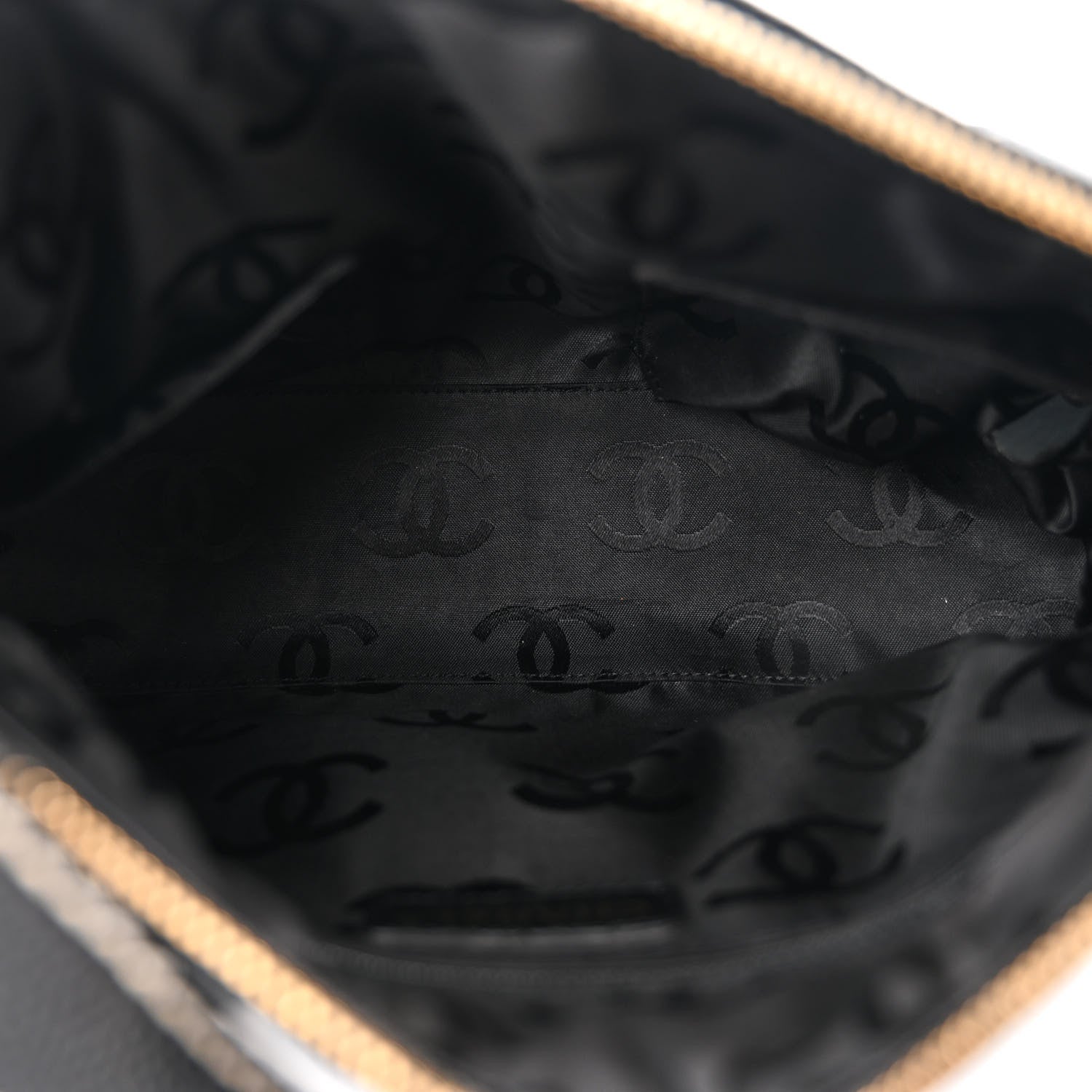 Chanel Caviar CC Stitched Medium Hobo Black 5 of 10