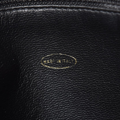 Chanel Lambskin Shopping Tote Black 9 of 12