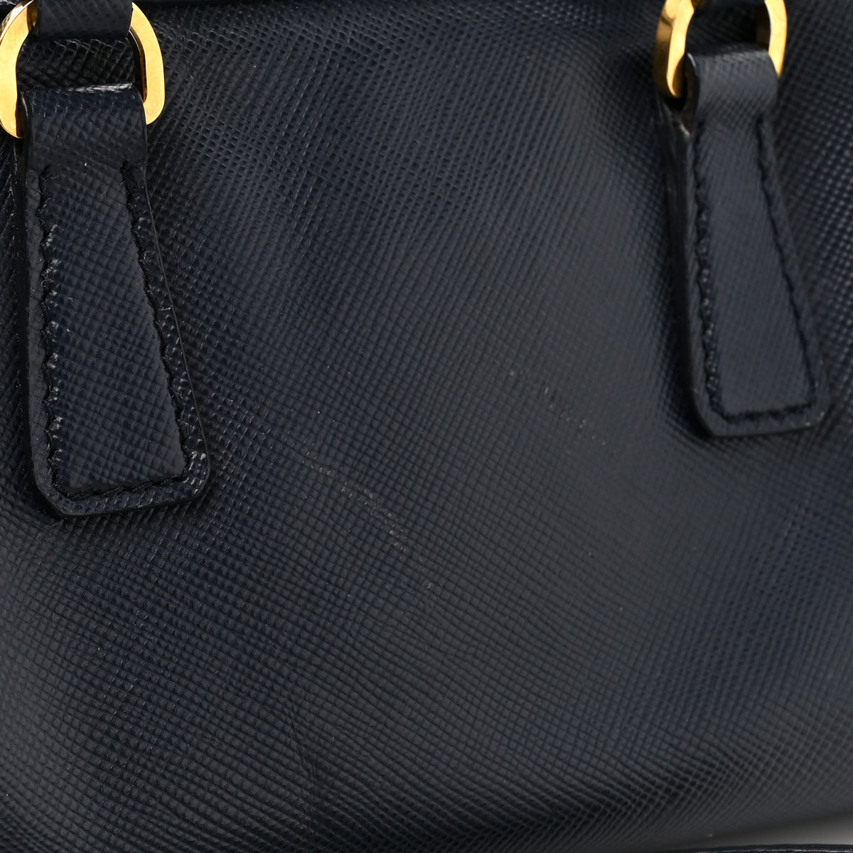 Prada Saffiano Lux Mini Boston Crossbody Bag Black 11 of 11