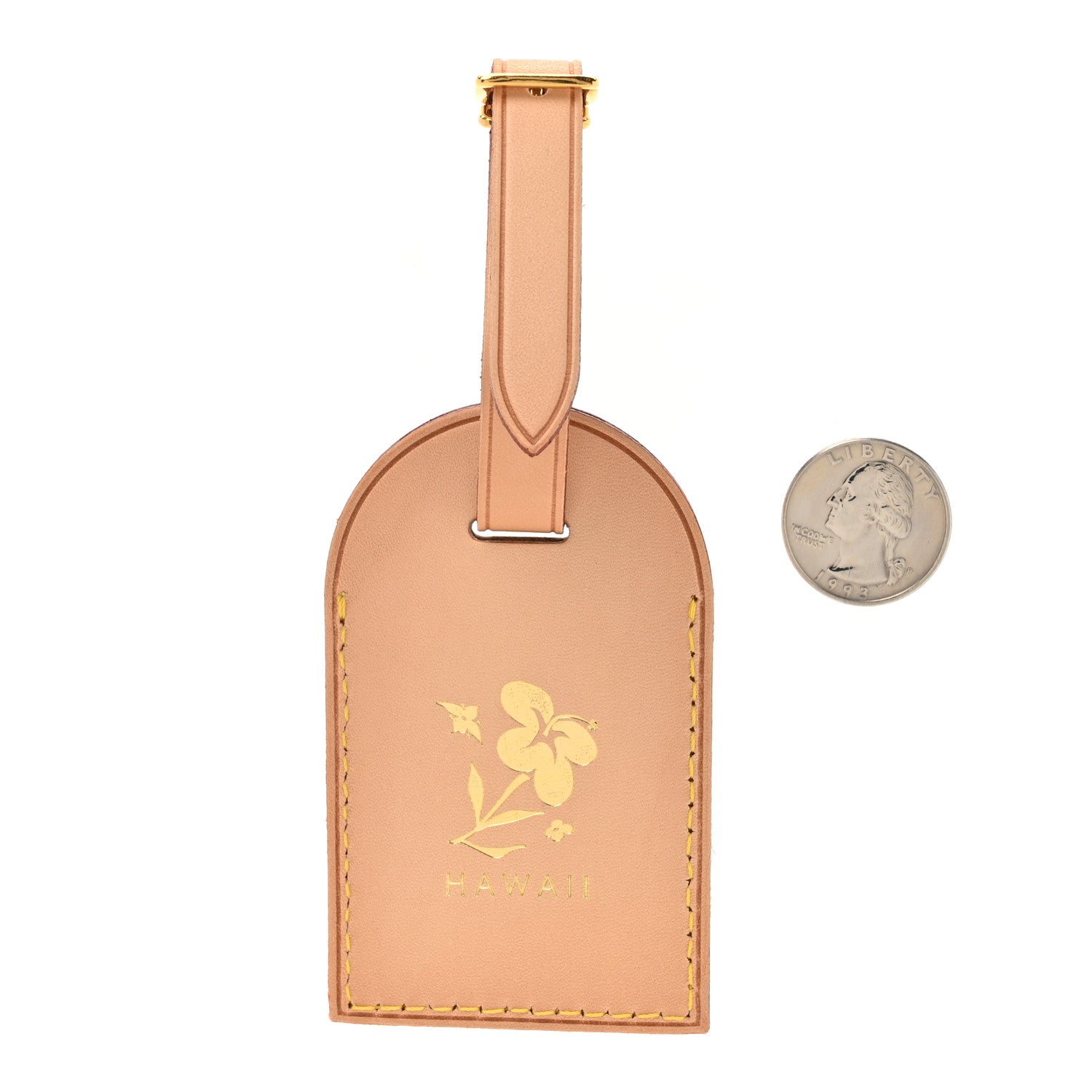 Louis Vuitton Vachetta Hawaii Luggage Tag 2 of 3