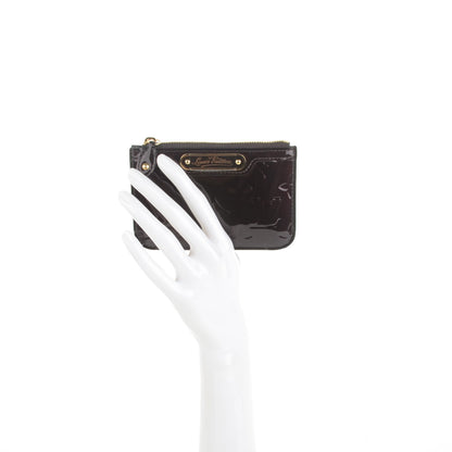 Louis Vuitton Vernis Key Pouch Amarante 2 of 9
