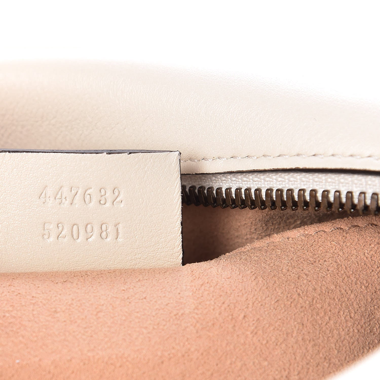 Gucci Calfskin Matelasse Trompe L'Oeil Print Small GG Marmont Chain Shoulder Bag White 7 of 9