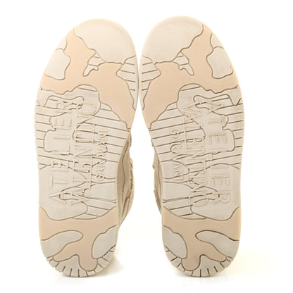 Valentino Garavani Canvas Atelier 07 Camouflage Edition Womens High Top Sneakers 35 Natural 5 of 11