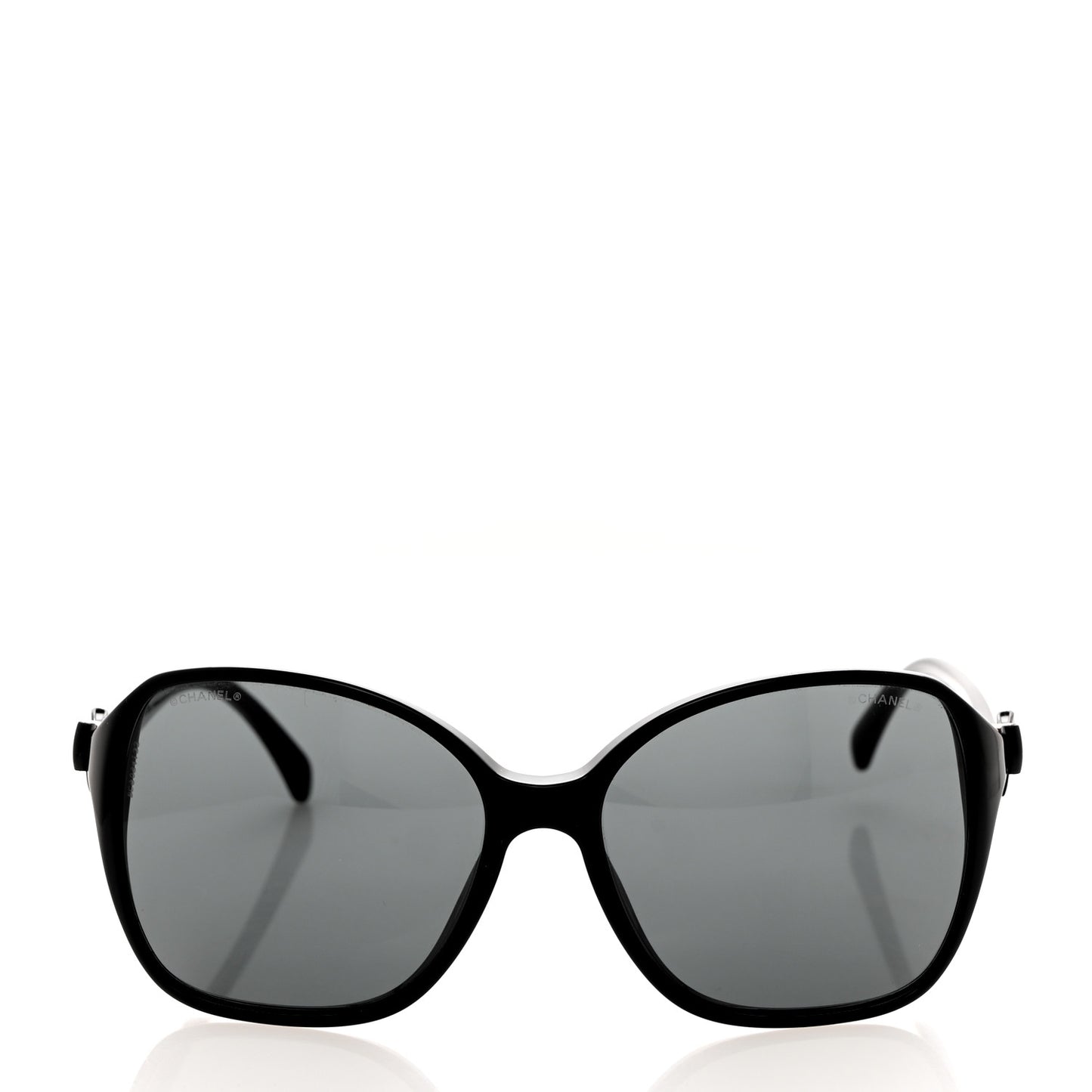 Acetate CC Bow Sunglasses 5205 Black