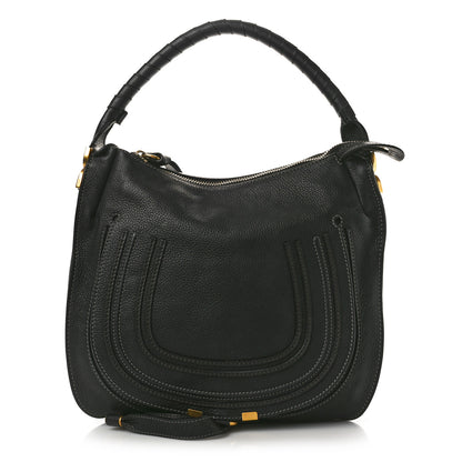 Chloe Calfskin Medium Marcie Hobo Black 1 of 8