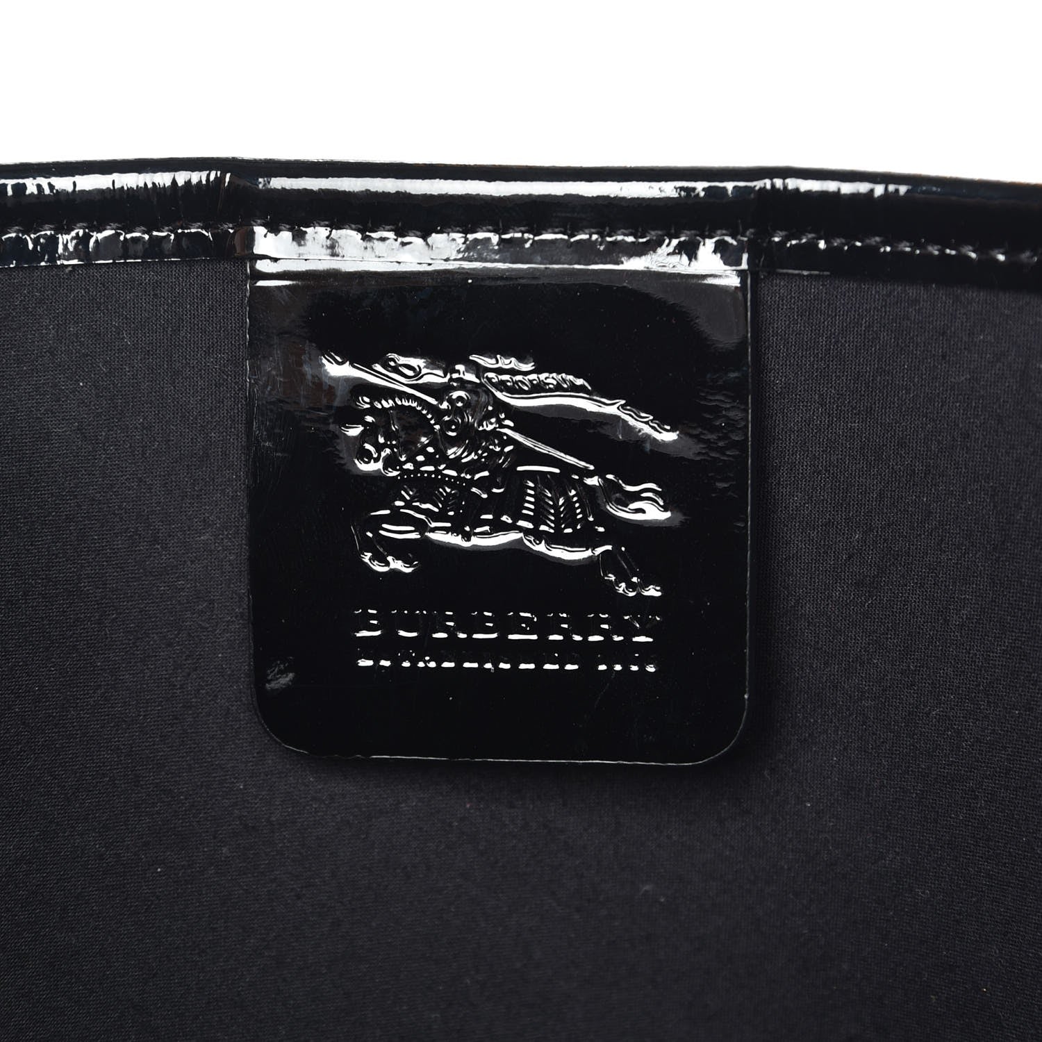 Burberry Nova Check Large Nickie Tote Black 6 of 7