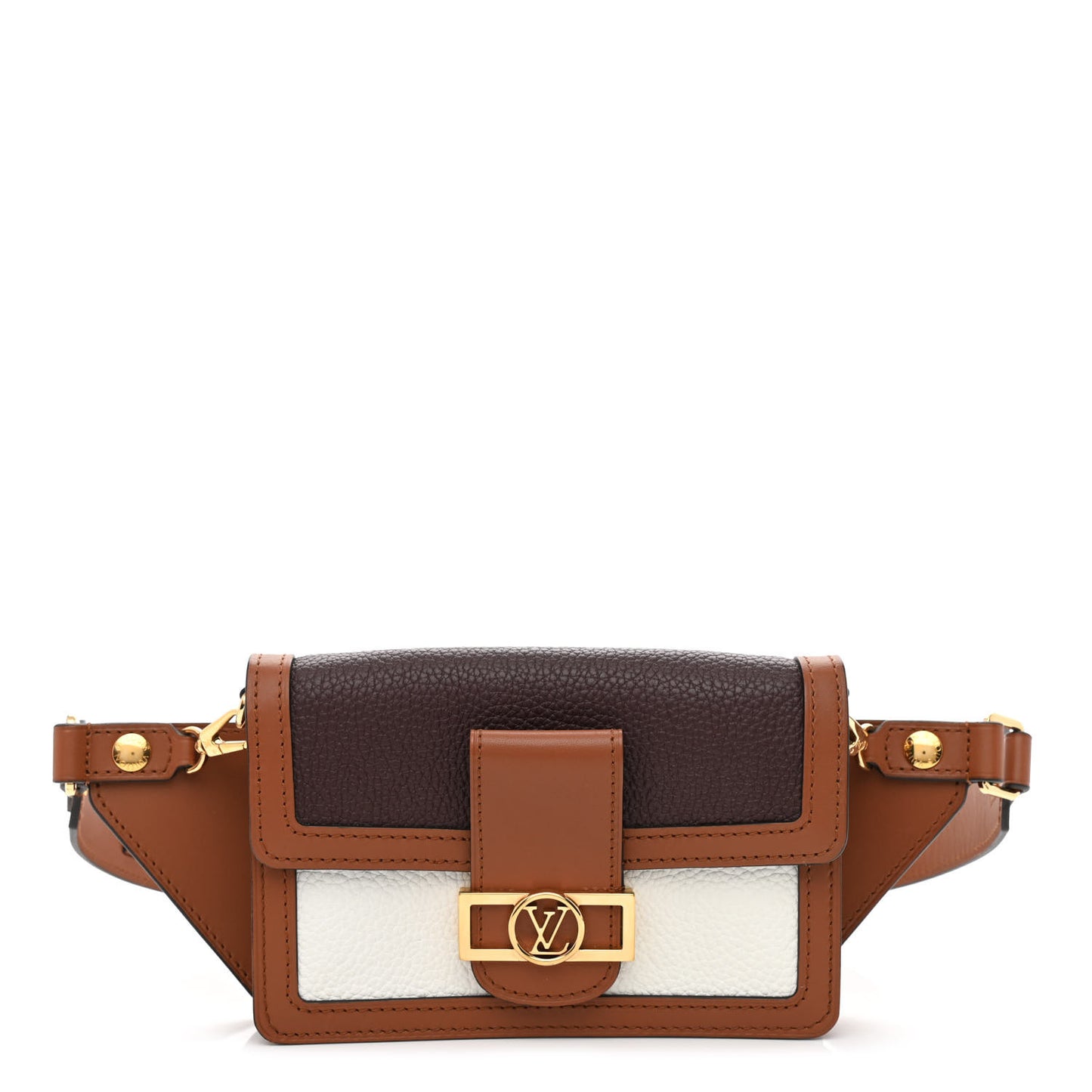 Taurillon Dauphine Bumbag Blackberry Snow