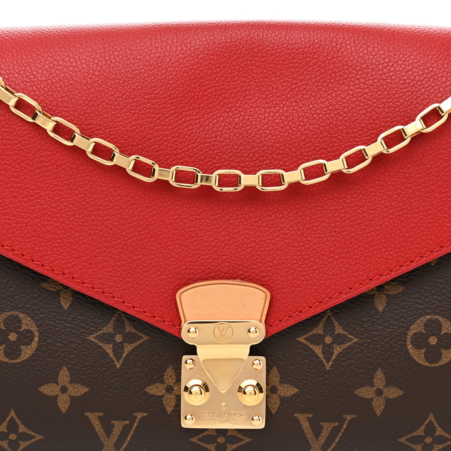 Louis Vuitton Monogram Pallas Chain Cherry 9 of 12
