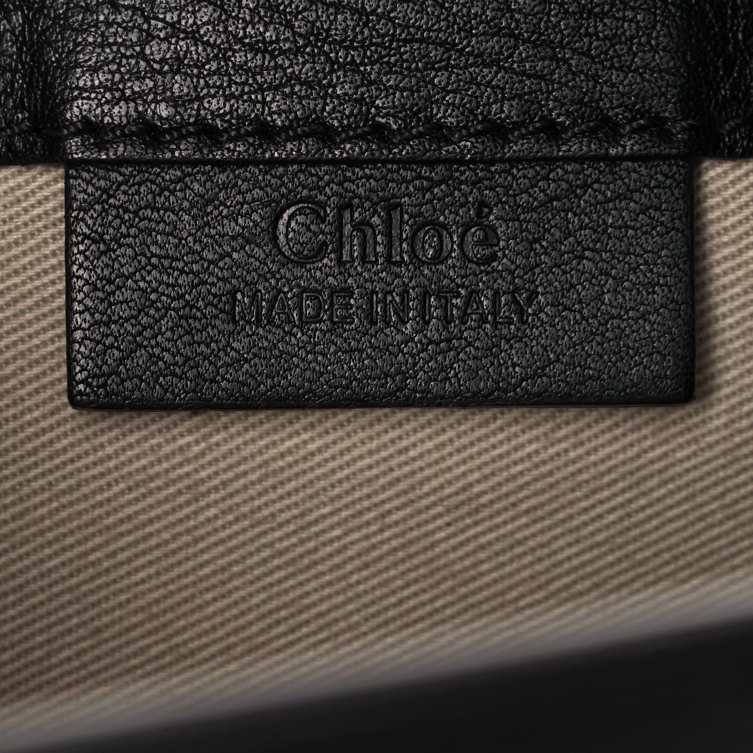 Chloe Suede Calfskin Mini Faye Backpack Black 5 of 12