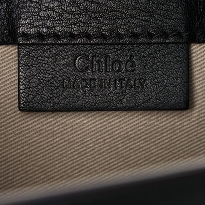 Chloe Suede Calfskin Mini Faye Backpack Black 5 of 12