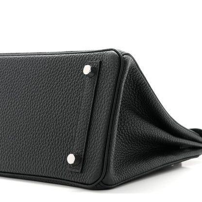 Hermes Togo Birkin 25 Black 10 of 11