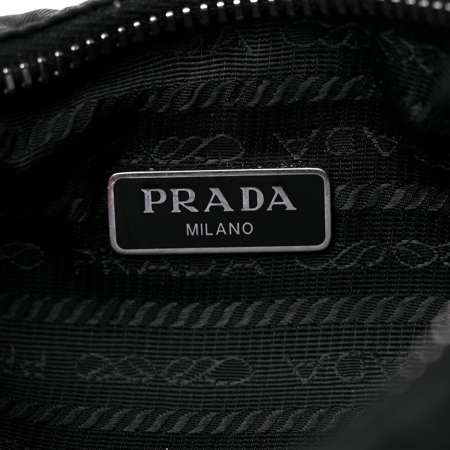 Prada Nylon Re-Edition 2005 Shoulder Bag Black 6 of 18