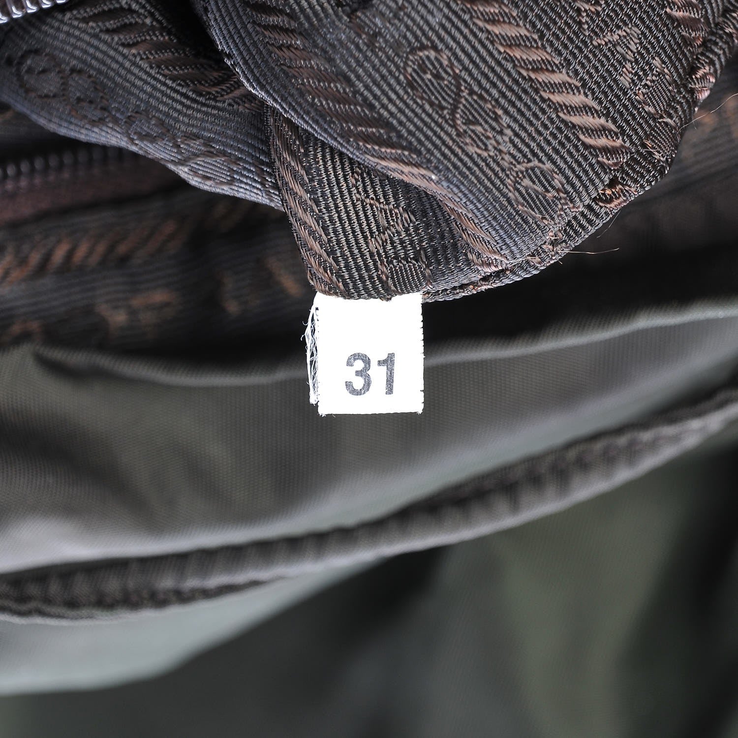 Prada Nylon Vela Small Backpack Ebano 7 of 7