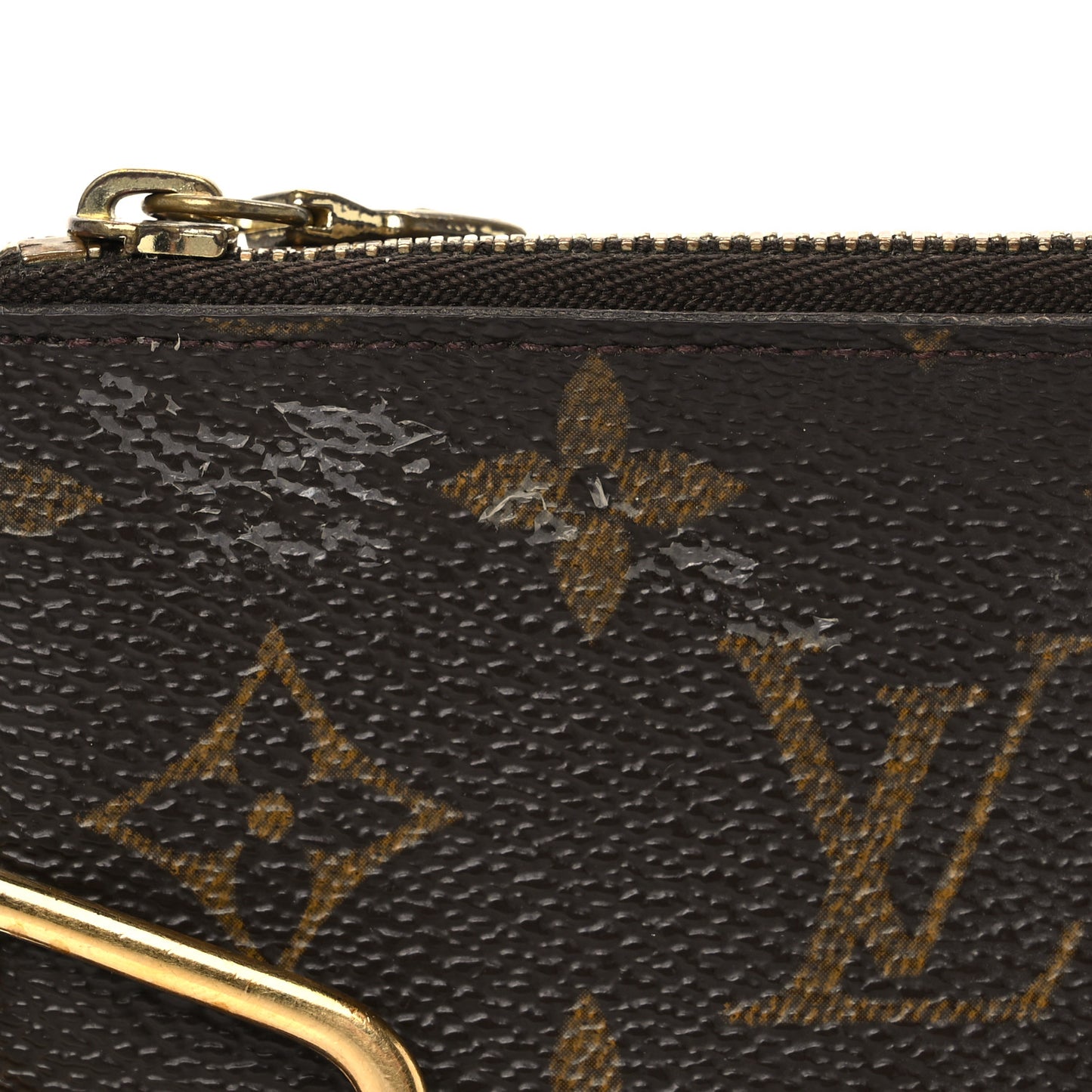 Monogram Key Pouch