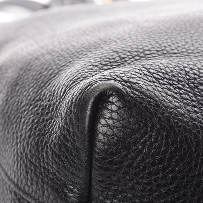 Prada Vitello Daino Tote Black 7 of 12