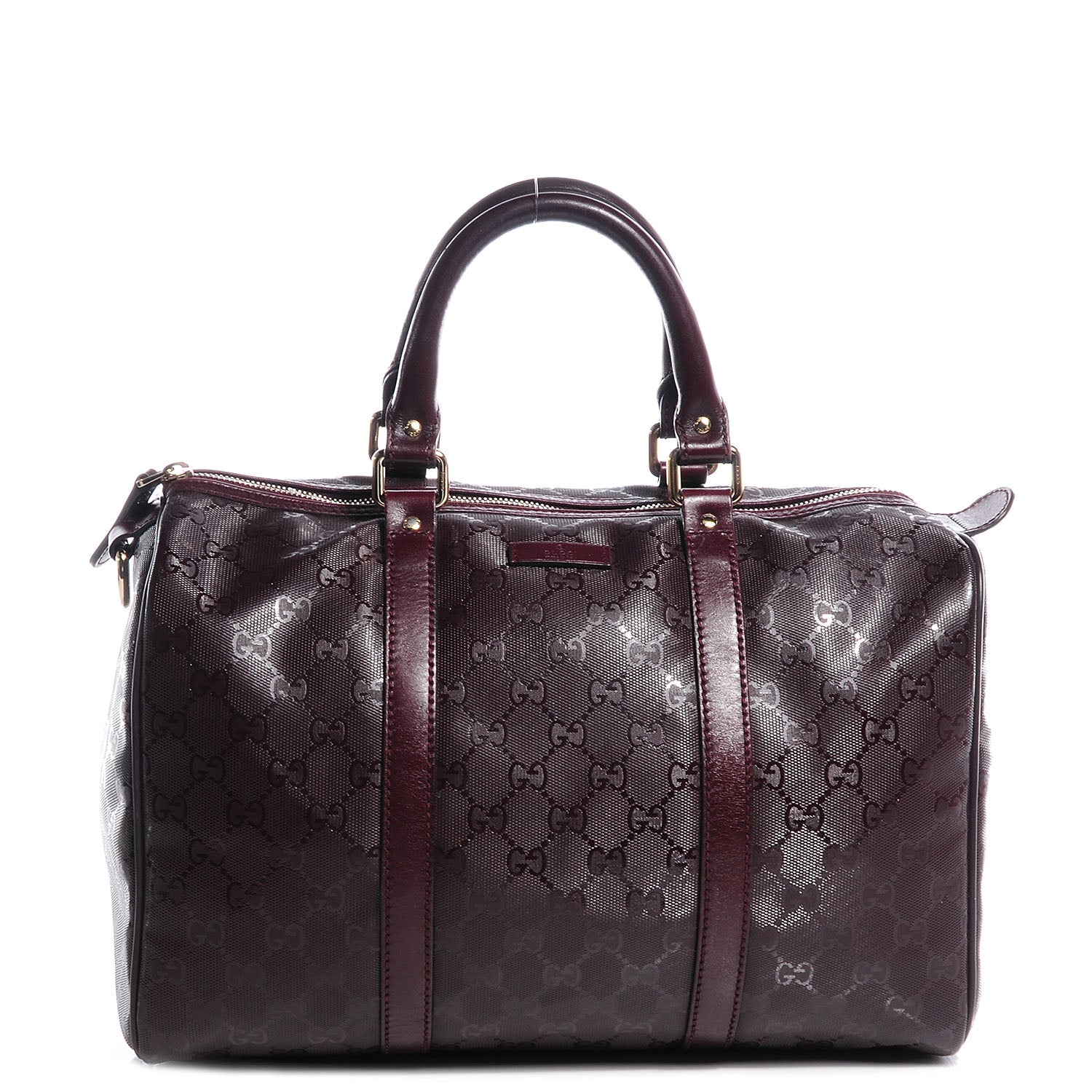 Gucci Imprime Monogram Medium Joy Boston Bordeaux 1 of 7