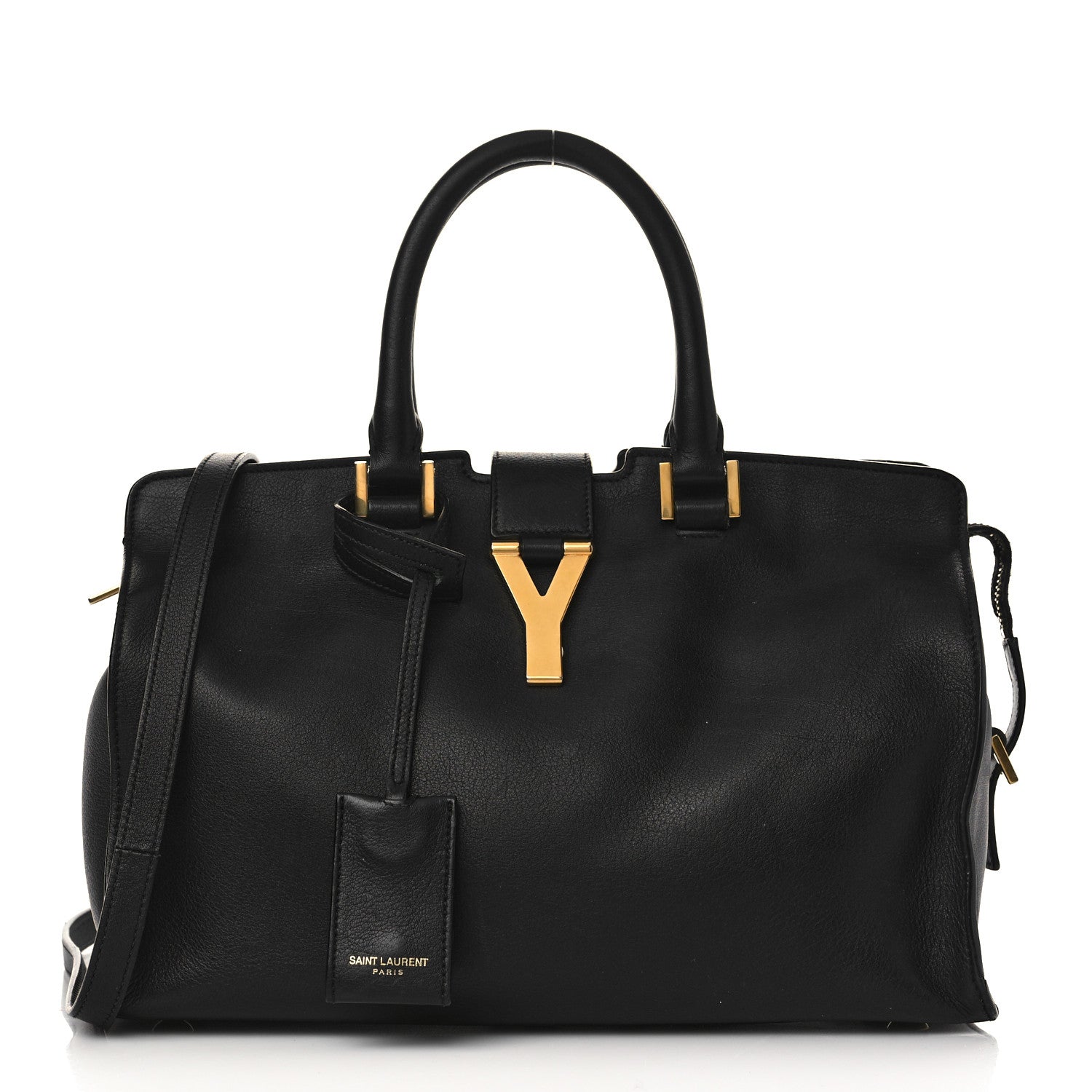 Saint Laurent Calfskin Small Classic Y Cabas Black 1 of 8