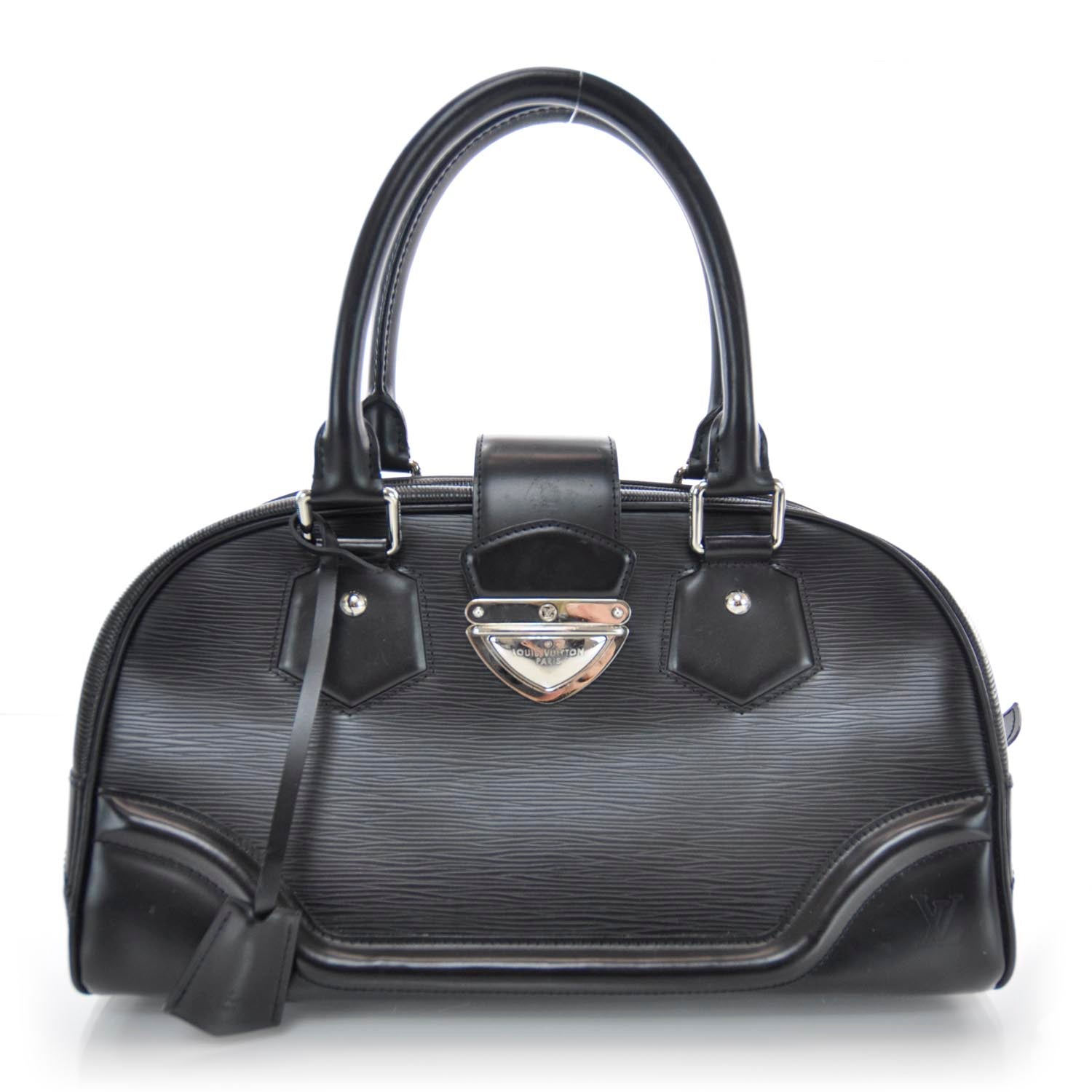 Louis Vuitton Epi Bowling Montaigne GM Black 1 of 7