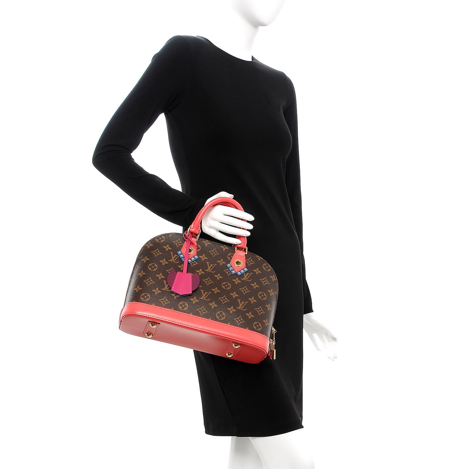 Louis Vuitton Monogram Totem Alma PM Flamingo 2 of 7