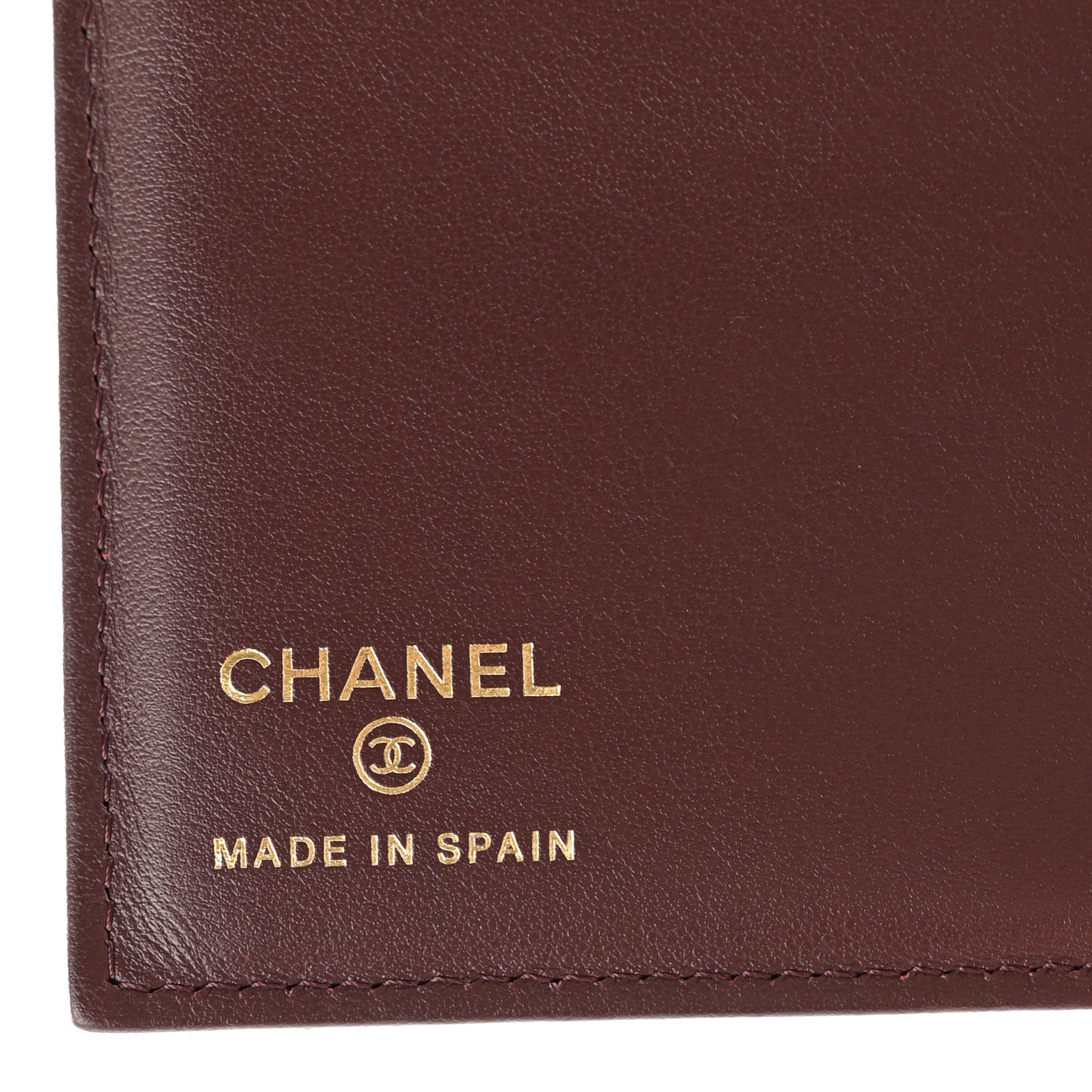 Caviar Quilted Passport Holder Black