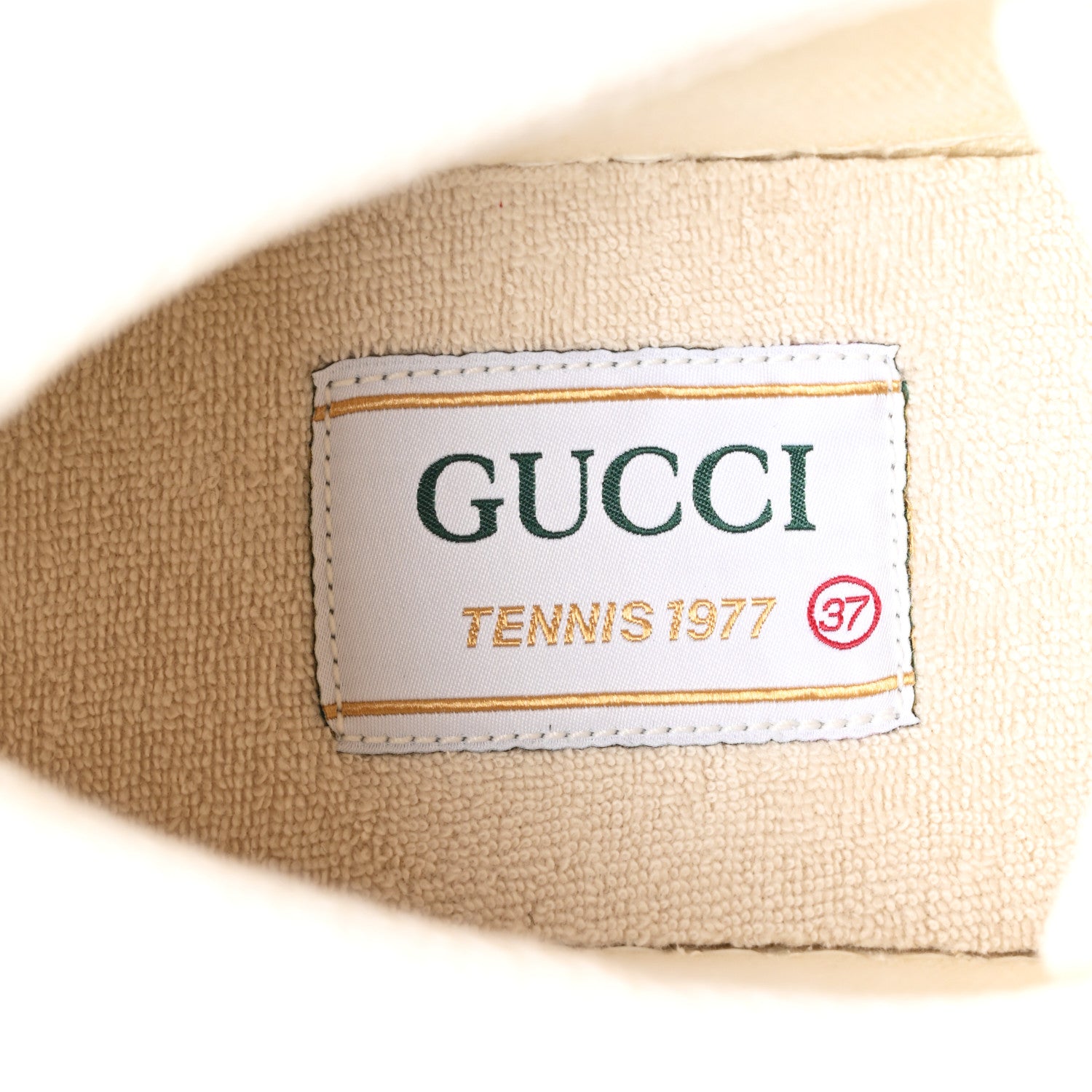 Gucci GG Monogram Womens 1977 Tennis Platform 52mm Sneakers 37 Great White Mystic White 6 of 7
