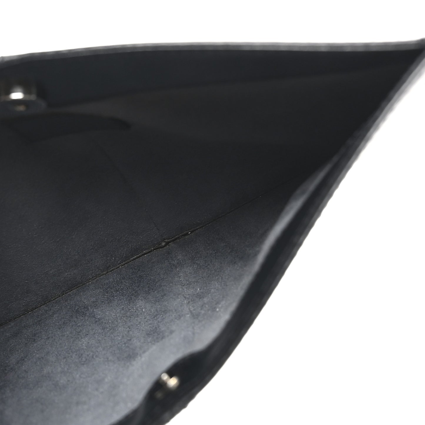 Epi Demi Lune Pochette Black