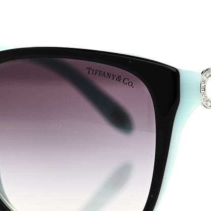 Tiffany Crystal TF4111-B Infinity Sunglasses Black Blue 7 of 8