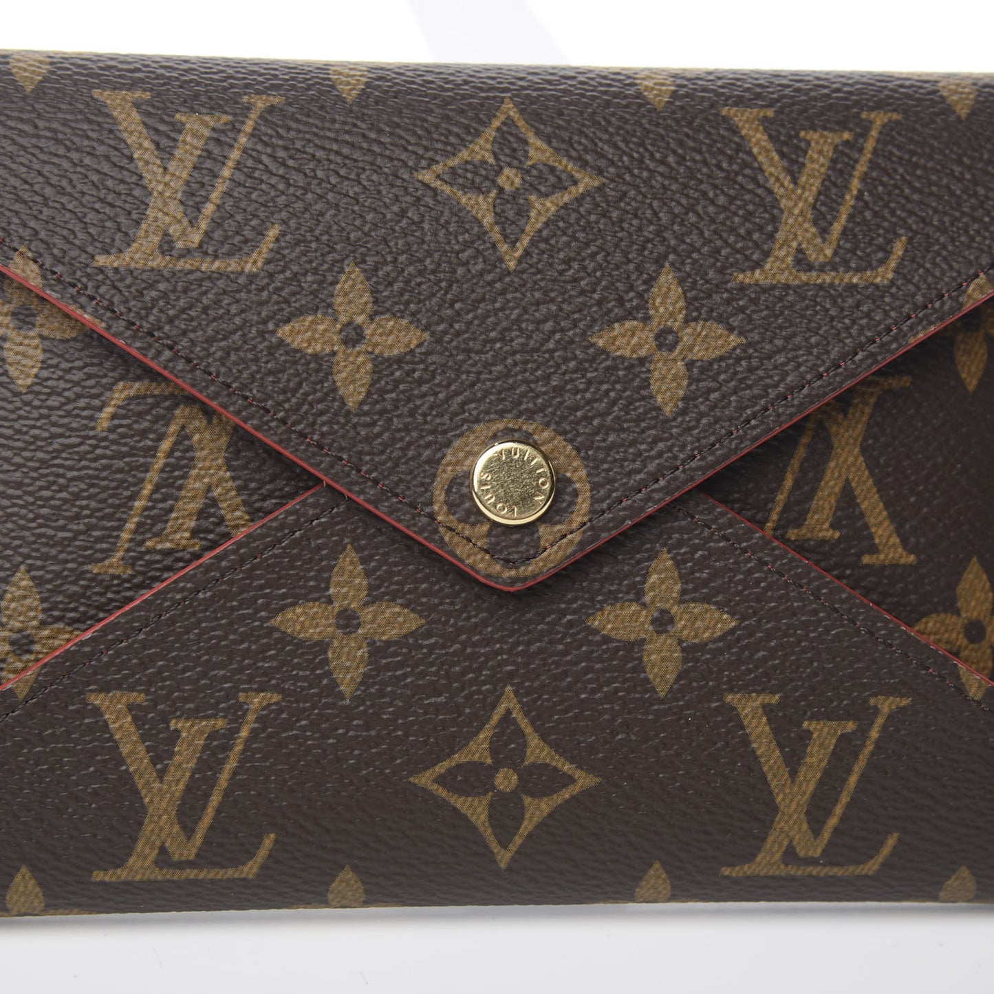 Monogram Medium Kirigami Pochette Insert Coquelicot