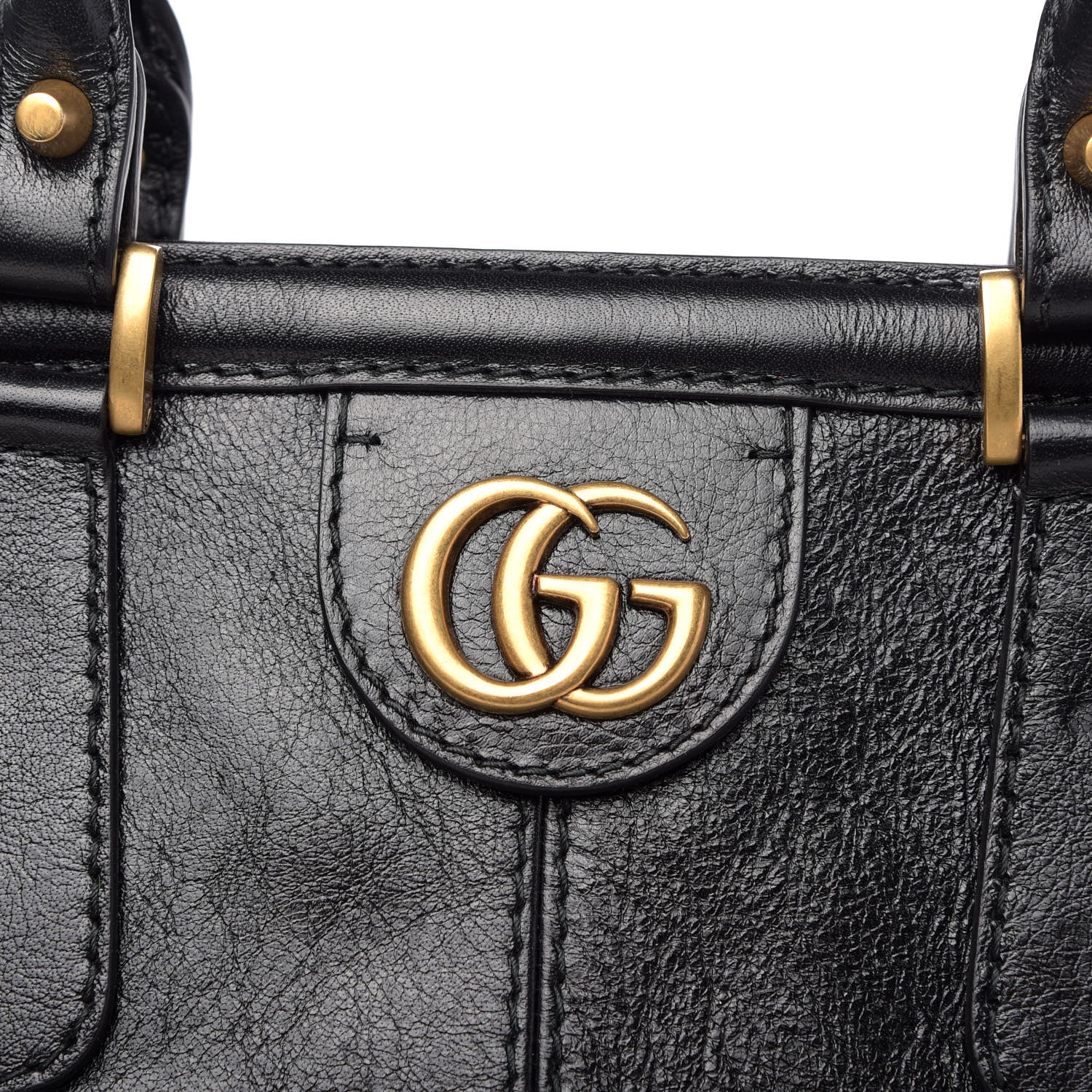 Gucci Calfskin Large Re(Belle) Top Handle Bag Black 10 of 10