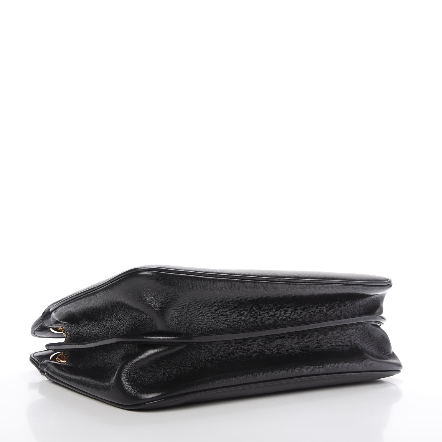 Gucci Azalea Calfskin Small Marina Open Top Chain Shoulder Bag Black 4 of 10