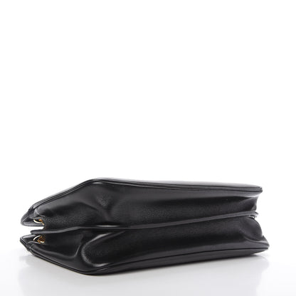 Gucci Azalea Calfskin Small Marina Open Top Chain Shoulder Bag Black 4 of 10