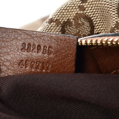 Gucci Monogram Medium Sukey Hobo Brown 7 of 7