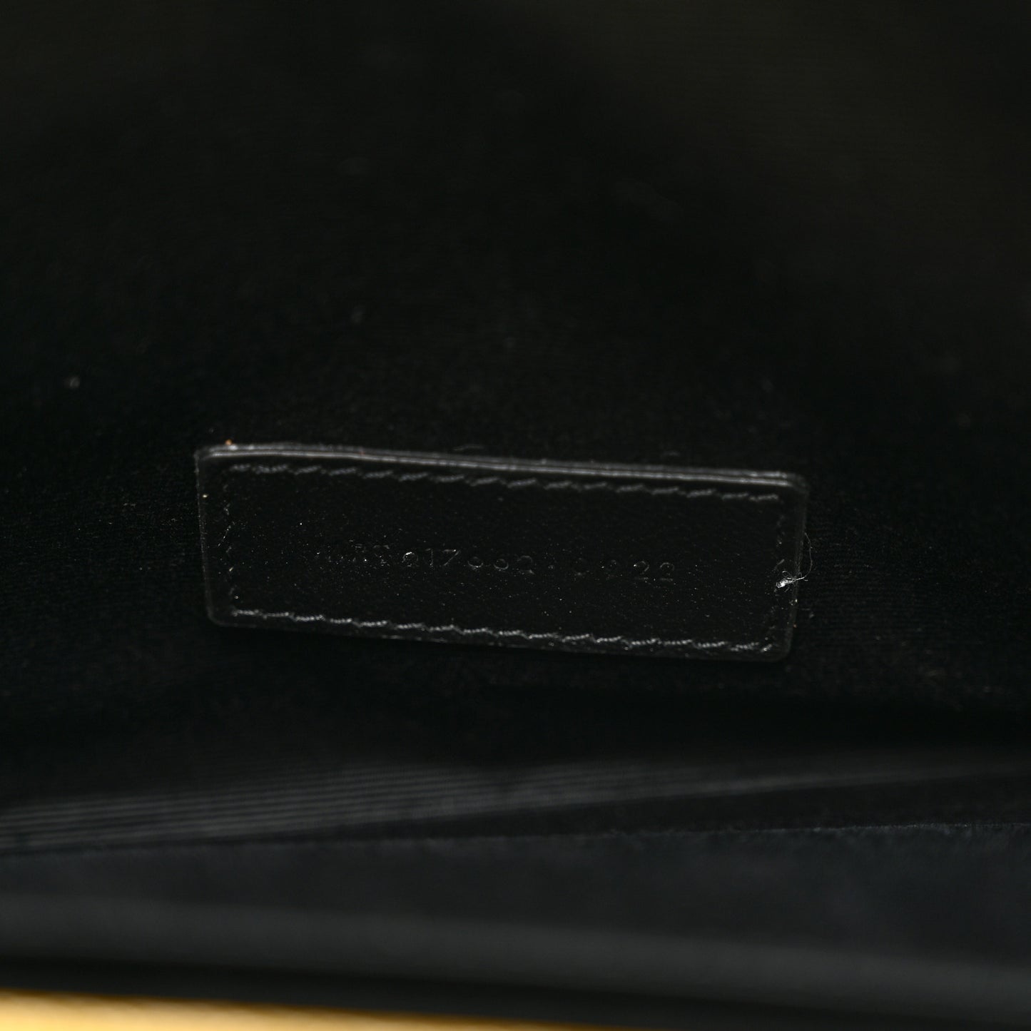 Grain De Poudre Matelasse Chevron Monogram Envelope Clutch Mustard