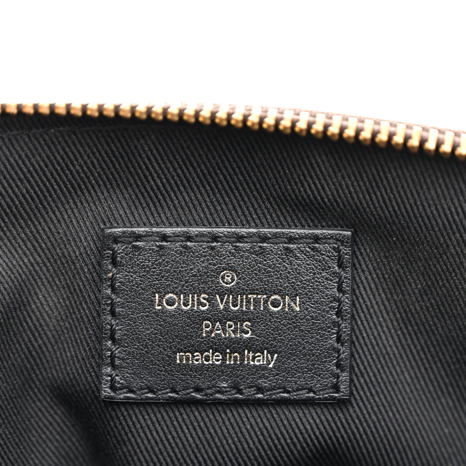 Louis Vuitton Damier Ebene Odeon Tote MM Black 6 of 10