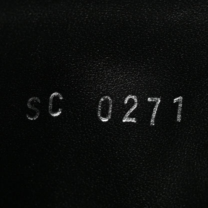 Louis Vuitton Calfskin Monogram Flat Ankle Boots 38 Black 8 of 13