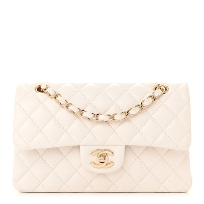 Chanel Caviar Quilted Small Double Flap White 1 of 10