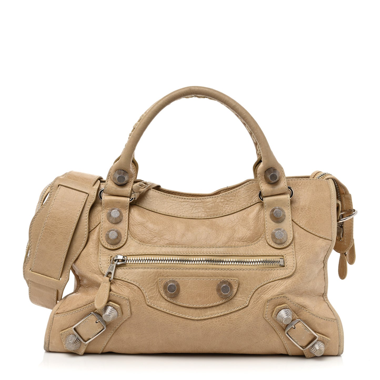 Agneau Giant 21 Silver Hardware City Sahara
