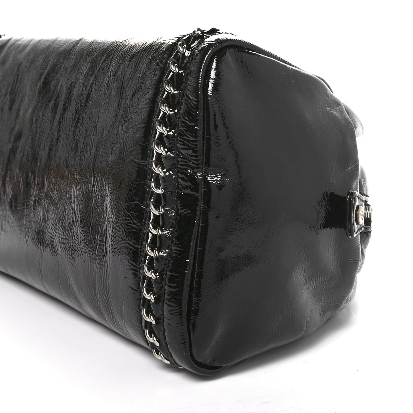 Patent Medium Luxe Ligne Bowler Black